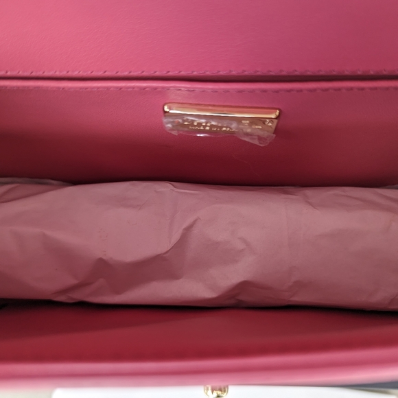 Chanel boy bag exotic python skin pink color ( collector piece) - Picture 11 of 11